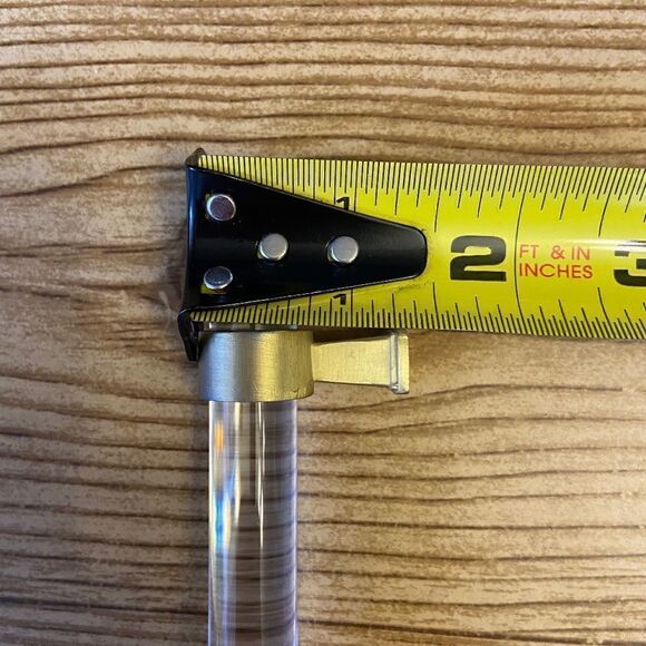 NWT 10 pack GlideRite Hardware Cabinet Drawer Handles Clear Modern Look NEW - Picture 10 of 17